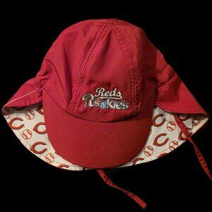 CINCINNATI REDS ROOKIES KIDS HAT TODDLER BABY SUNHAT Embroidered Elastic